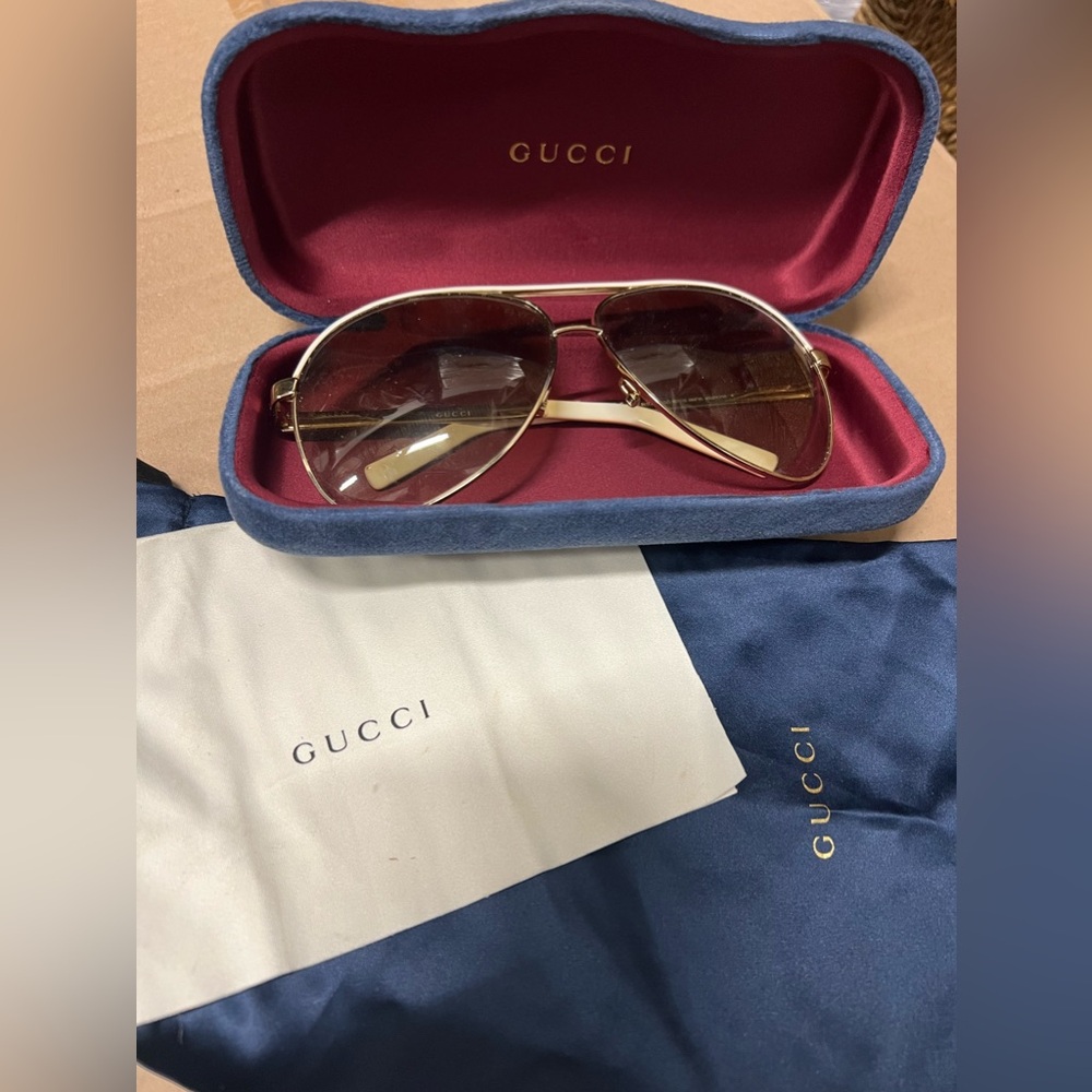 GUCCI Sunglasses Aviators Unisex
